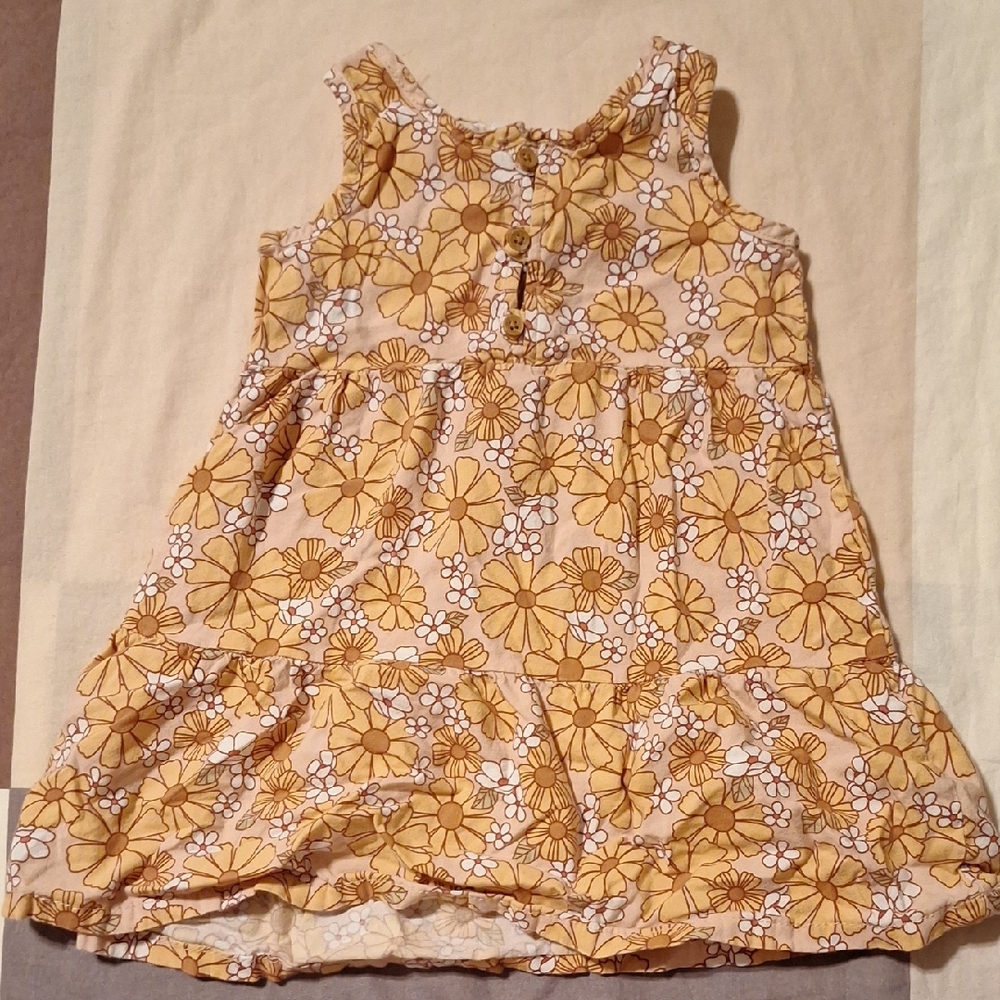 Floral Yellow Sleeveless Dress 24 months Little Co. by Lauren Conrad